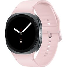 Galaxy Watch8 | 44 мм | Graphite | Sport/Pink | M/L, Размер ремешка : M/L, Тип ремешка : Sport, Размер корпуса : 44 мм, Подключение часов : Bluetooth / Wi-Fi, Цвет ремешка: Pink, Цвет: Graphite